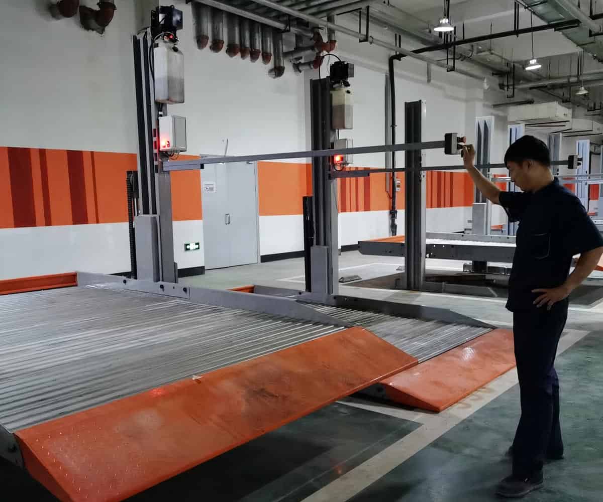 地下室升降式機(jī)械式停車位
